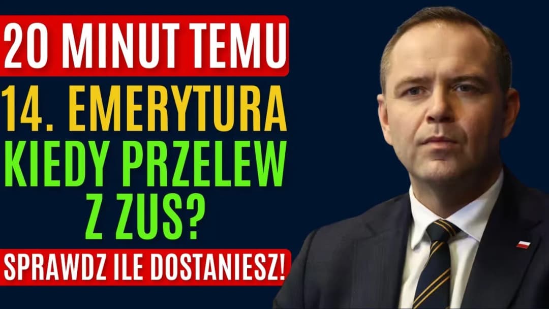 Ile będzie wynosić 14 emerytura? Sprawdź, co musisz wiedzieć
