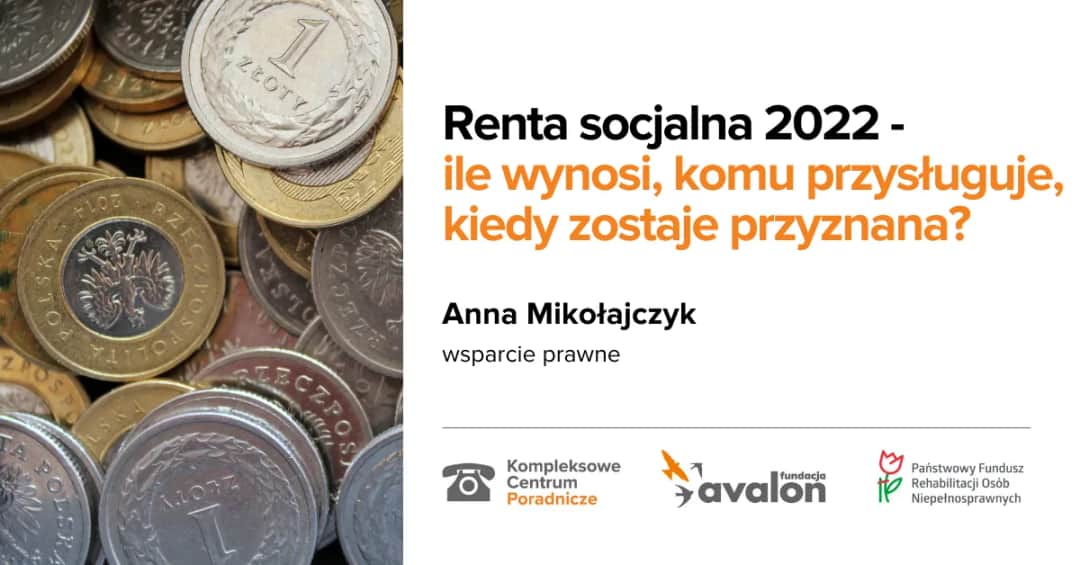 Ile wynosi renta socjalna? Sprawdź, ile możesz otrzymać miesięcznie