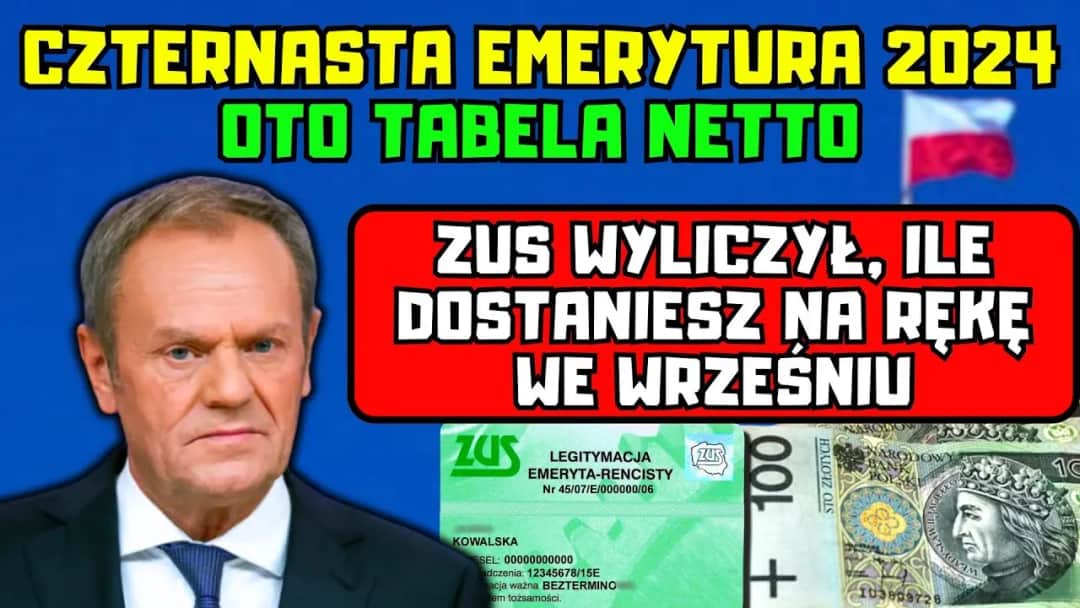 Ile jest 14 emerytury? Sprawdź, ile naprawdę dostaniesz netto